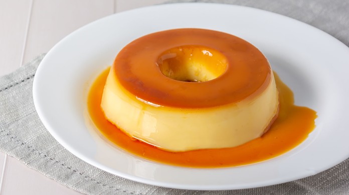 Pudim leite condensado